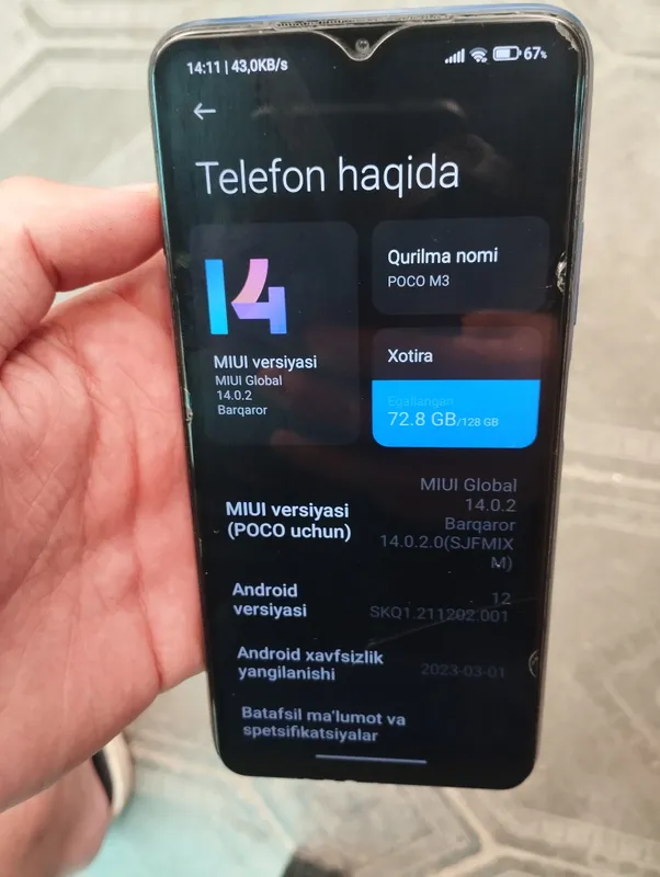 Poco m3