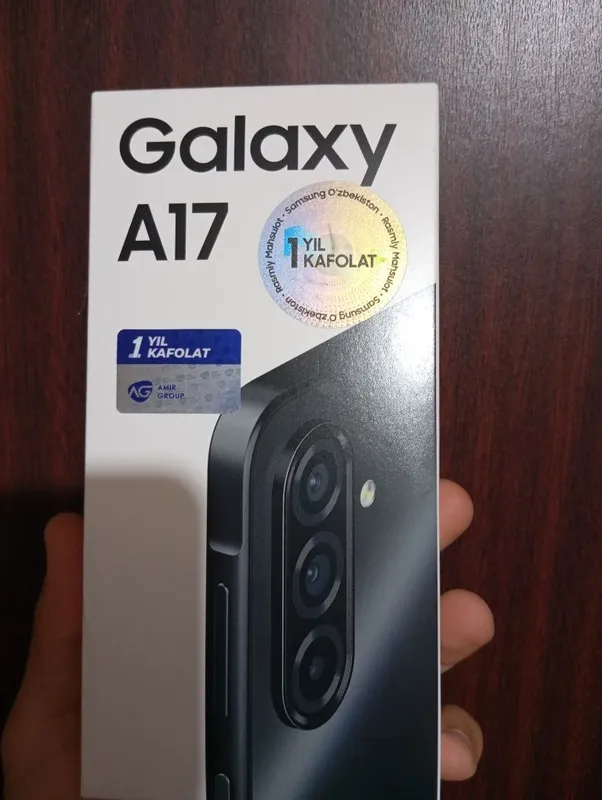 Samsung A17 kafolat bilan 1 Samsung A17 kafolat bilan 1