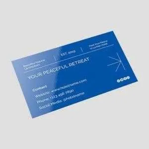 Vizitka — lux 350gsm qalin karton, tez va sifatli — фото 3