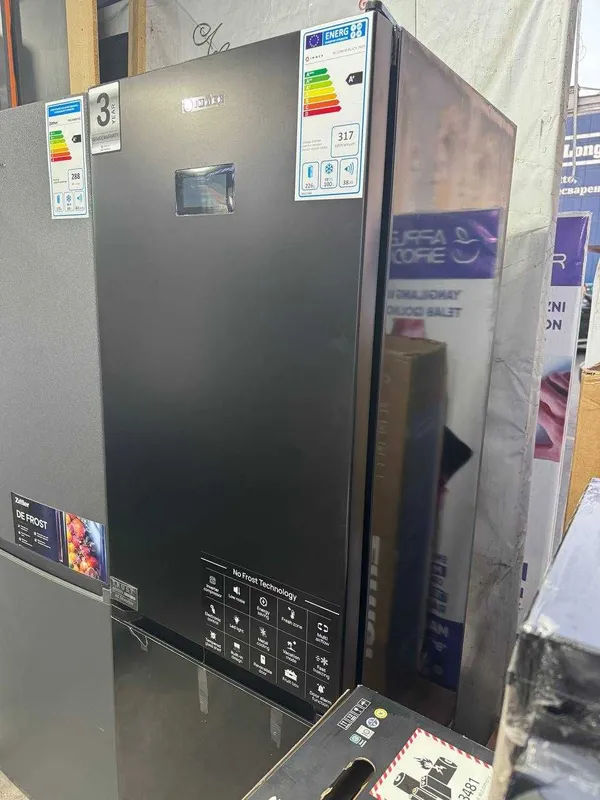 Холодильник IMMER NF326BFM-Black Inox Inverter No Frost Metal Cooling — фото 1 Холодильник IMMER NF326BFM-Black Inox Inverter No Frost Metal Cooling — фото 1