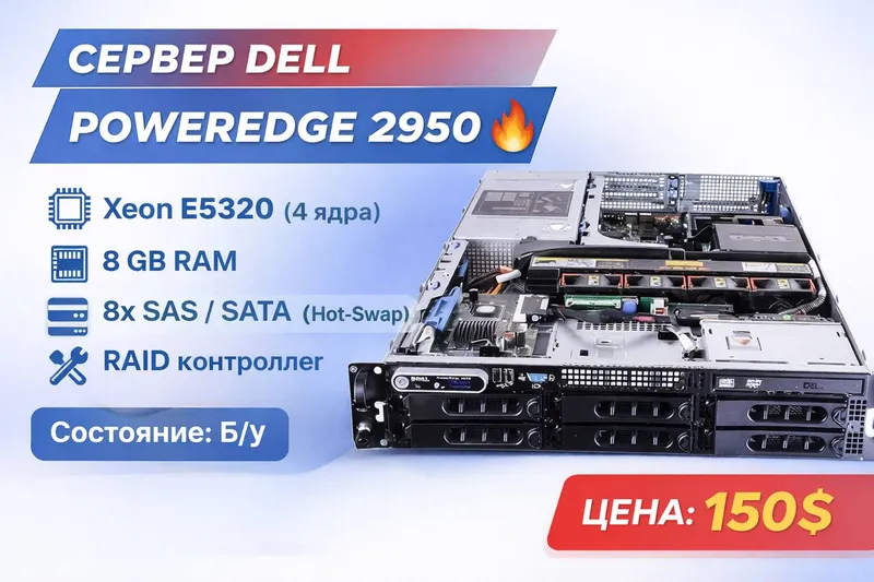 Сервер Dell PowerEdge 2950 Сервер Dell PowerEdge 2950