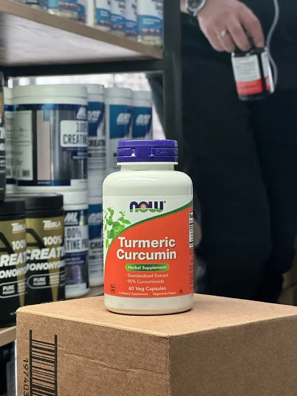 Now Turmeric Curcumin 60 kapsula 1 Now Turmeric Curcumin 60 kapsula 1