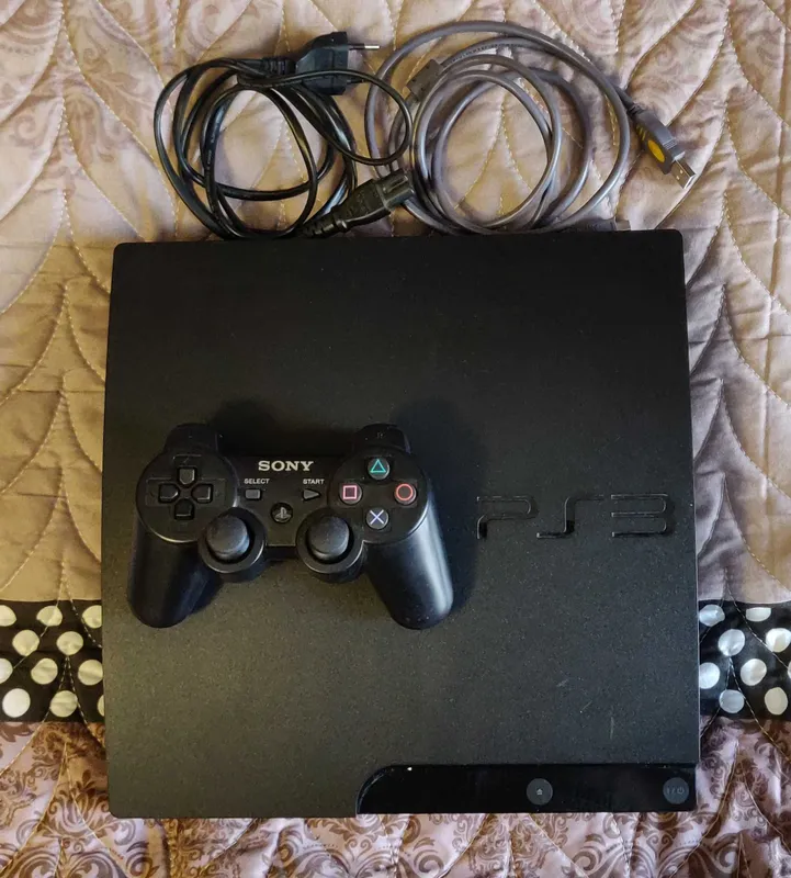 Sony PlayStation 3 Slim CECH-3008A полный комплект Ростест Доставка
