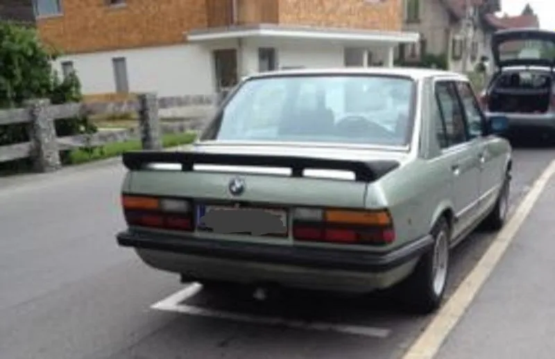 Спойлер Zender/M Technic BMW E28 E12 5series Boot Spoiler Original 3 Спойлер Zender/M Technic BMW E28 E12 5series Boot Spoiler Original 3