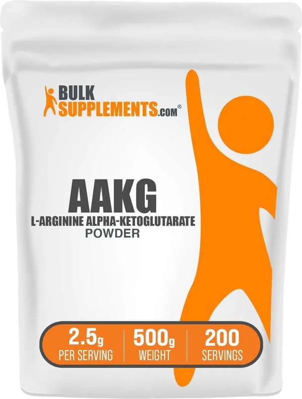 BulkSupplements AAKG 500 г оригинал Аргинин без вкуса [США]