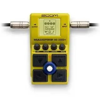 Компактный процессор эффектов овердрайв и дисторшн Zoom MS-200D+