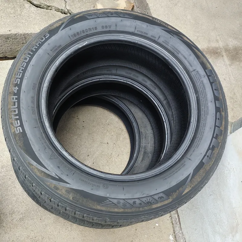 Б/у балон 195/60 r15 4дона ёзда юрса болади — фото 1