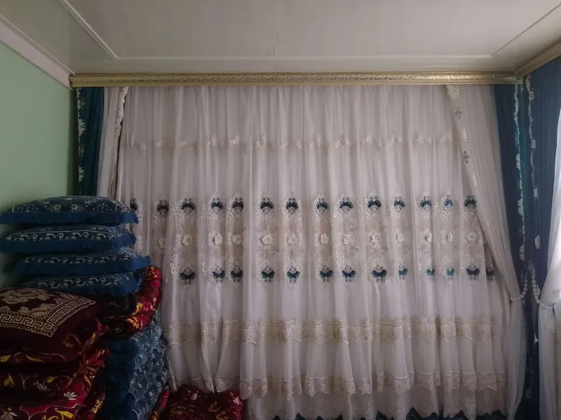 Mehmonxona pardasi Mehrob 2ta Deraza eshik uchun 7 Mehmonxona pardasi Mehrob 2ta Deraza eshik uchun 7