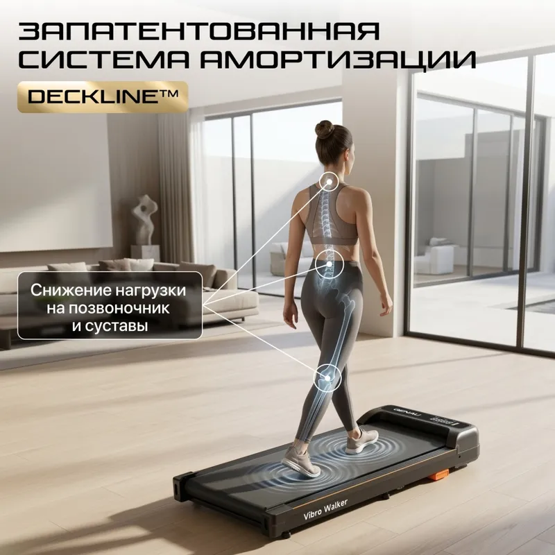 Беговая дорожка -виброплатформа Genau Vibro Walker — фото 8