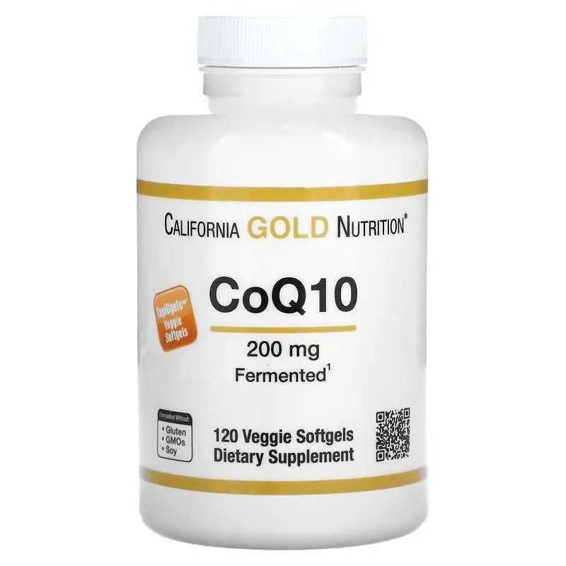 California Gold CoQ10 Коэнзим Q10 koezim — фото 3