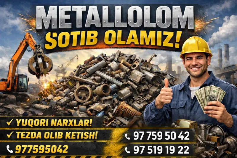 металлом кайта ишлаш