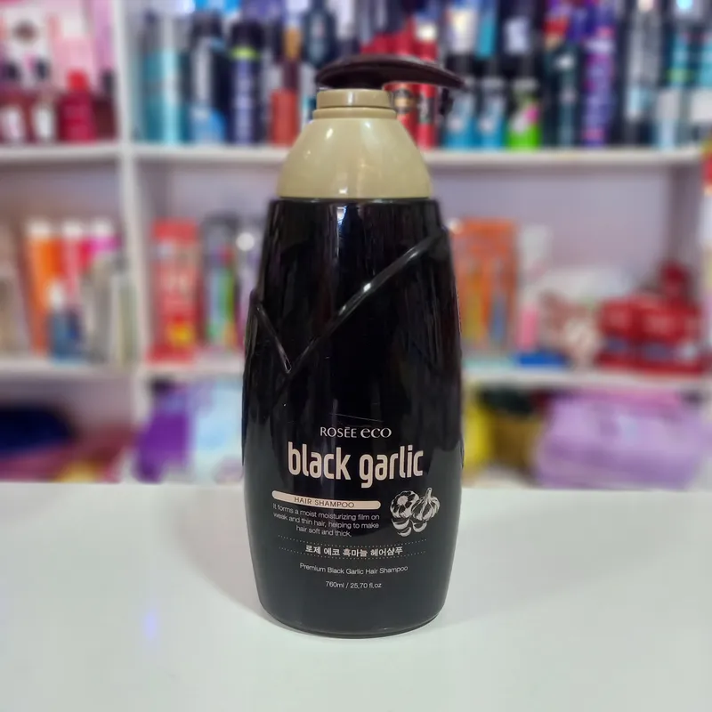 Rosēe Black garlic - shampun