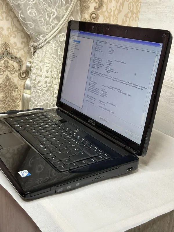 Продается ноутбук Dell Inspiron 15 Laptop intel T3200 2.0GHz, 2/320 — фото 1