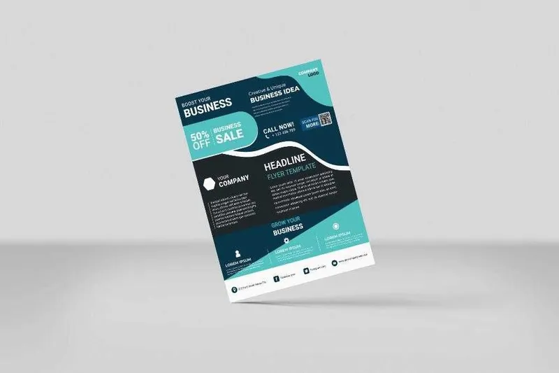Flayer — aksiya va chegirma reklamasi, tez va sifatli — фото 3