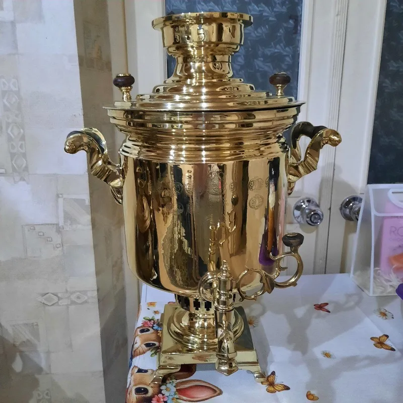 Самовар 8 литров, антикварный