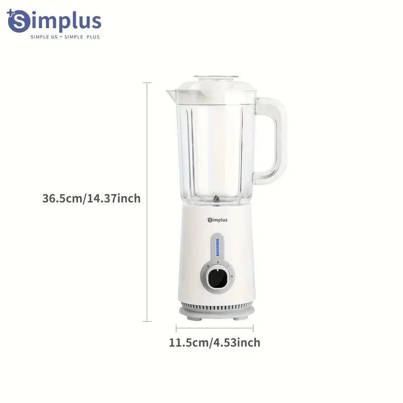 Многофункциональный кухонный комбайн Simplus 3-в-1 с двигателем 380Вт — фото 2