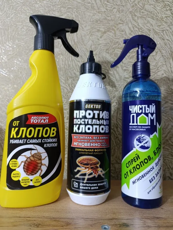 Спрей и порошок от постелных клопов безопасное средство
