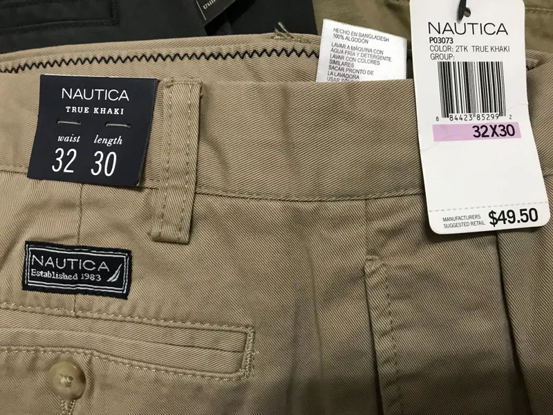 Мужские брюки Dockers. IZOD ENGLISH LAUNDRY — фото 1