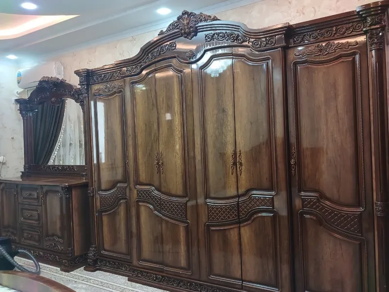 Спальня набор, комплект диван, трюмо ва катта шкаф 2 Спальня набор, комплект диван, трюмо ва катта шкаф 2