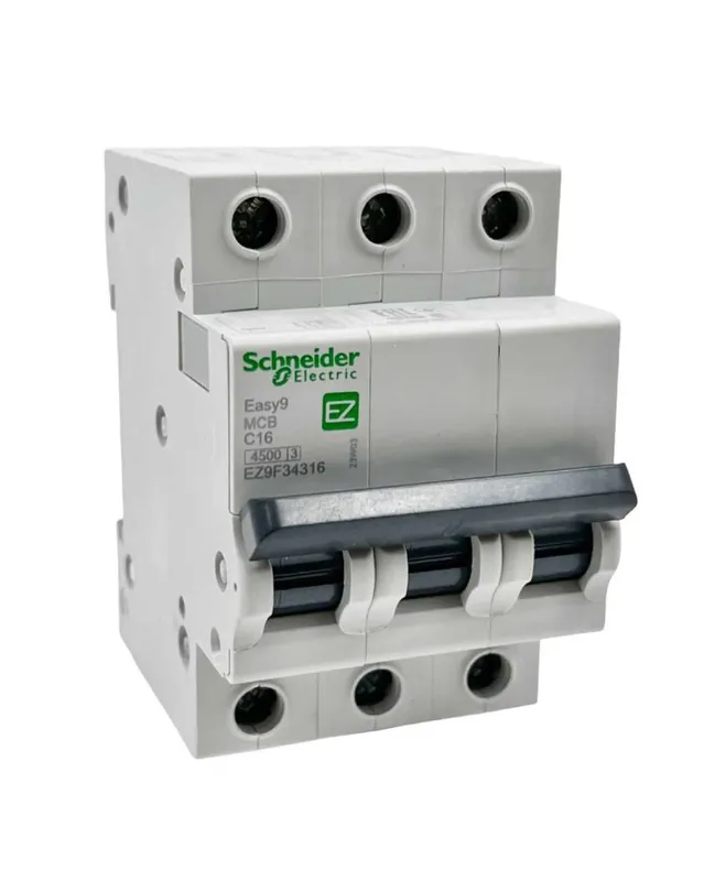 Schneider Electric автоматический выключатель 16 Ампер, 3P по скидке!