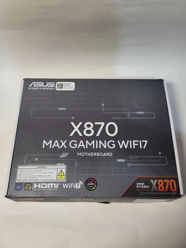 Asus X870 MAX Gaming WIFI7 am5/ddr5 1