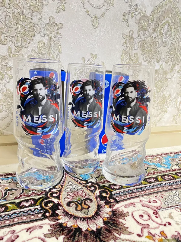 Bokal pepsi Messi, donasi 50.000, Месси бокал — фото 1
