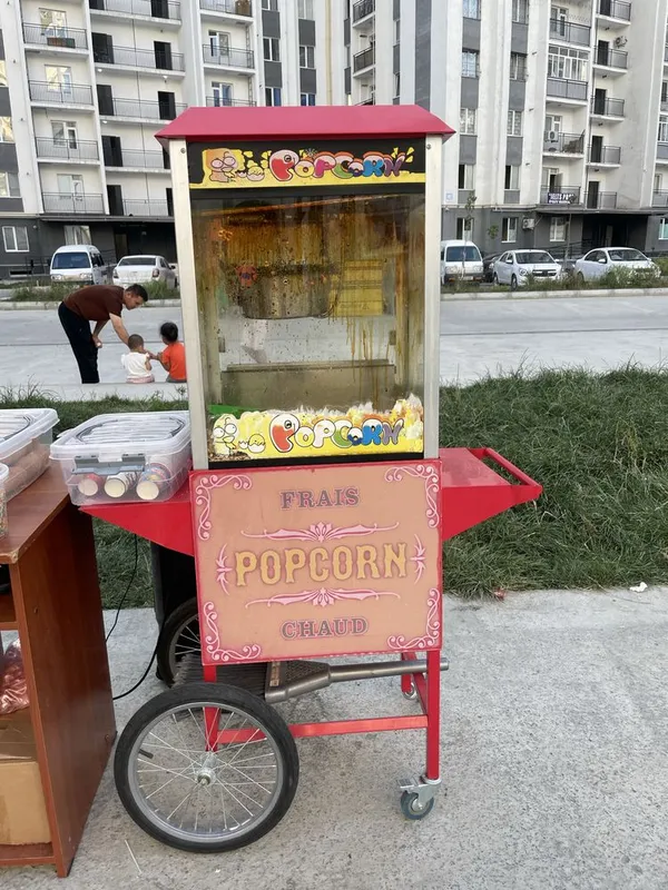 Tayyor biznes uchun popkorn apparati sotiladi