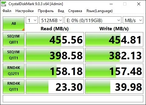SSD Lexar 128GB SATA III - НЕ ИСПОЛЬЗОВАЛИСЬ, 100% здоровье — фото 3