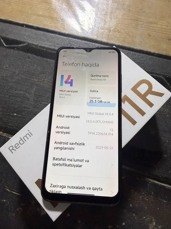 Redmi note 11R 6/128 GB 1 Redmi note 11R 6/128 GB 1