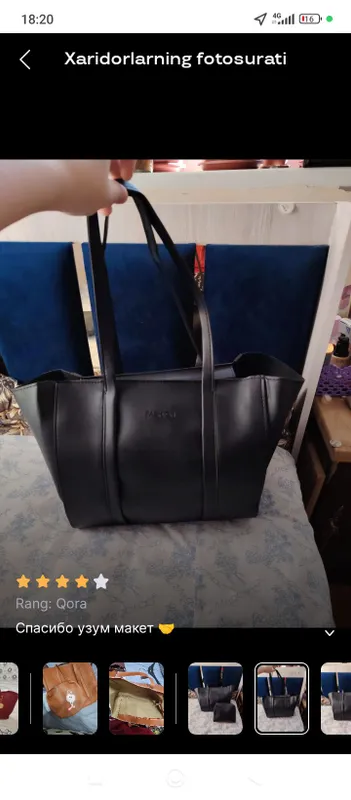 fashion qora katta hajmli sumka ish va oʻqish ucun fashion qora katta hajmli sumka ish va oʻqish ucun