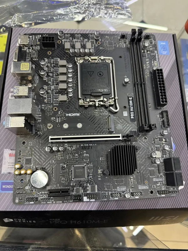 Msi H610 M E DDR 5