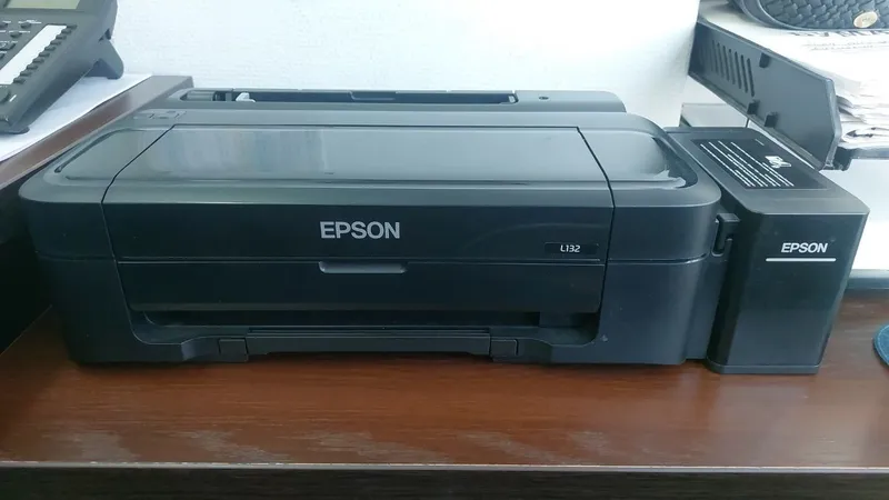 Цветной принтер модель EPSON L132 — фото 1