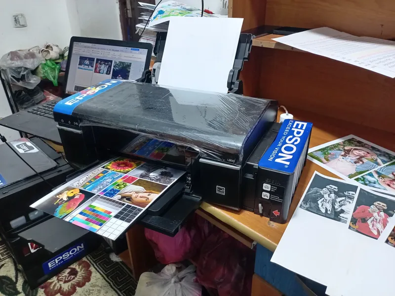 EPSON L800, быстрый 6-цветный принтер, сопла 100% 5