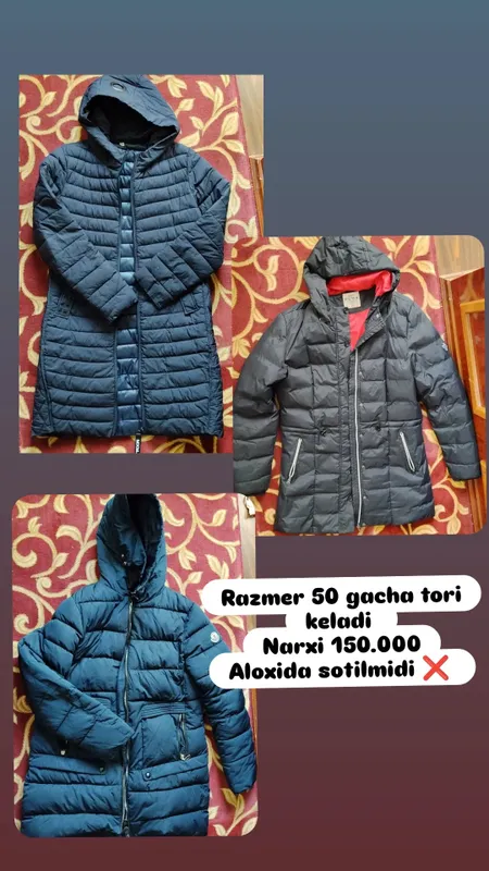 Kurtka xammasi razmer 50