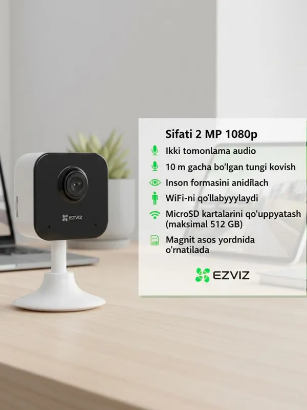 Ezviz H1c - камера, видеонаблюдение! — фото 2