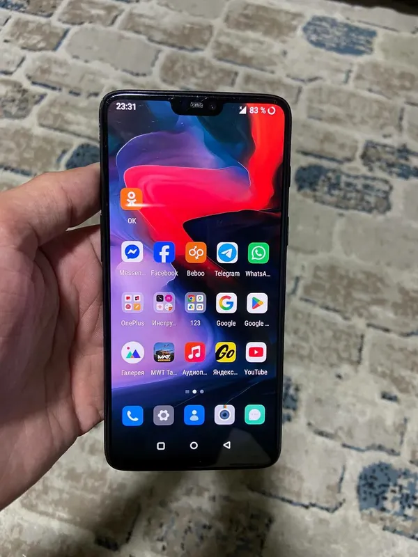 OnePlus 6 телефон работает идеально 1 OnePlus 6 телефон работает идеально 1