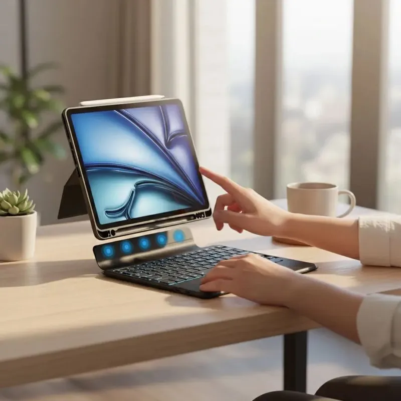 Чехол-клавиатура Yesido KB34B для iPad A16, iPad Air и iPad Pro 5