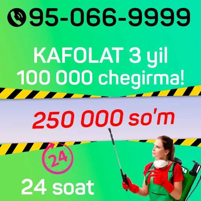 Dezinfeksiya Дезинфекция кафе / рестораны / фастфуд / гостиницы / дома