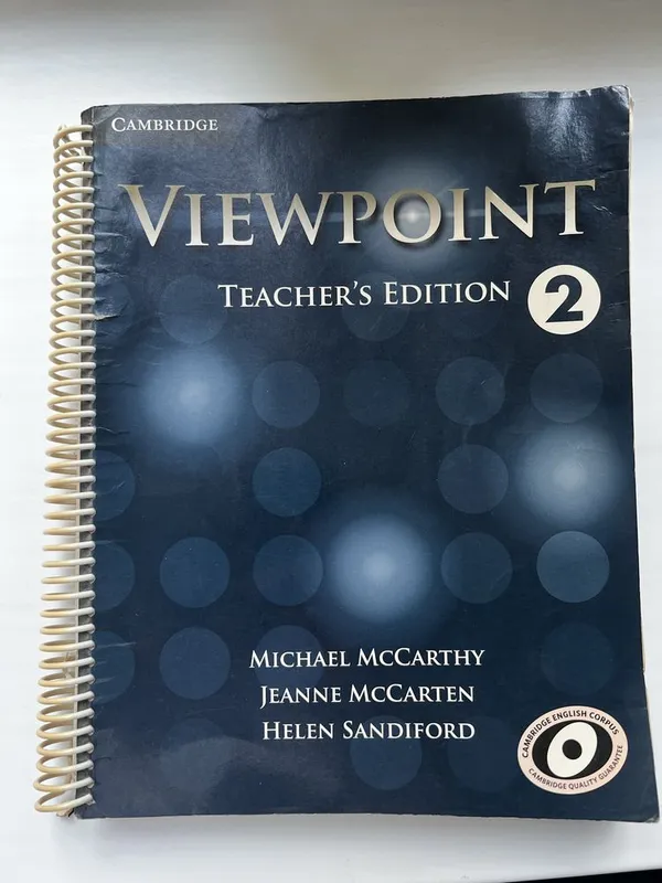 Учебники Viewpoint Teacher’s Edition 1/2 1 Учебники Viewpoint Teacher’s Edition 1/2 1