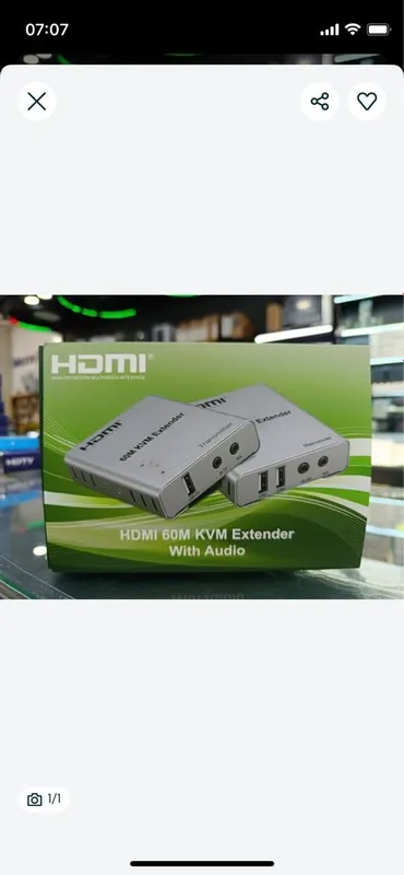 Hdmi эксендир 60 метиргача качистваси яхши олти ой гарантя