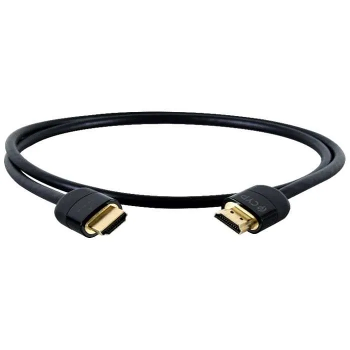 } Кабель HDMI, Cypress CBL-H600-010, 8K certified, 1.0M, 30AWG Черный — фото 1