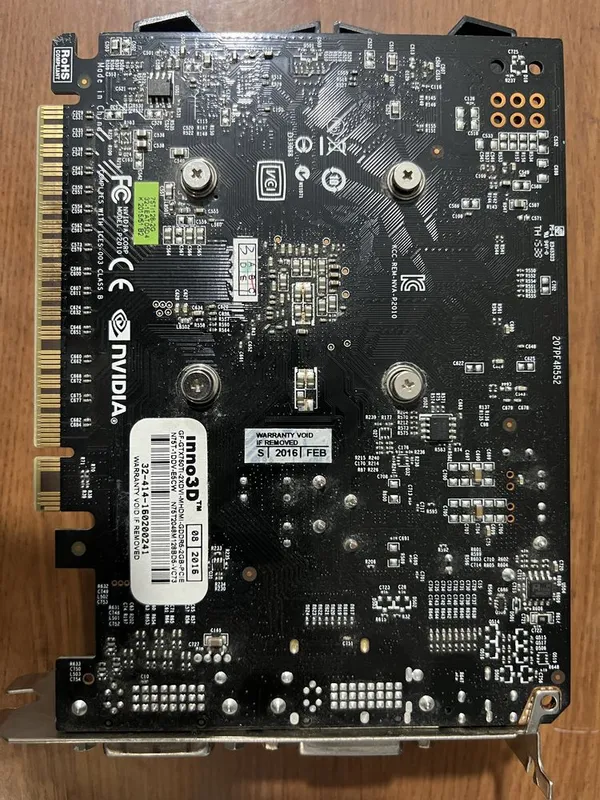 Видеокарта GTX 750Ti 2Gb 2