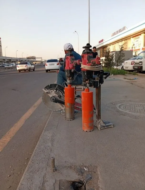 Almazniy bureniya DEVOR teshish Услуги алмазное бурение ,Devor teshish