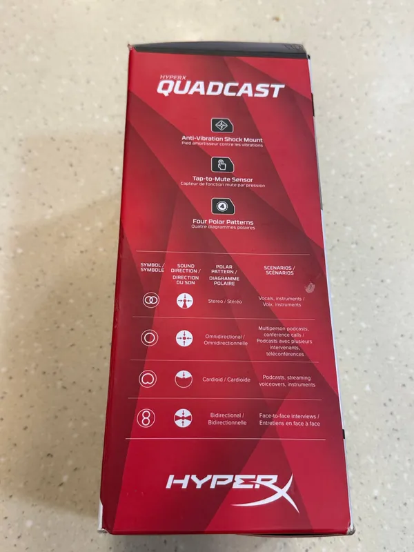 Микрофон HyperX QuadCast 2