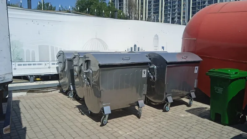 Мусорный контейнер корзинка мусорный бак первые руки — фото 1