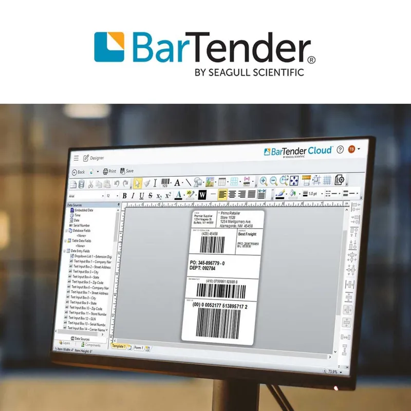 Установка программа для маркировки BARTENDER - бартендер для этикетки — фото 1