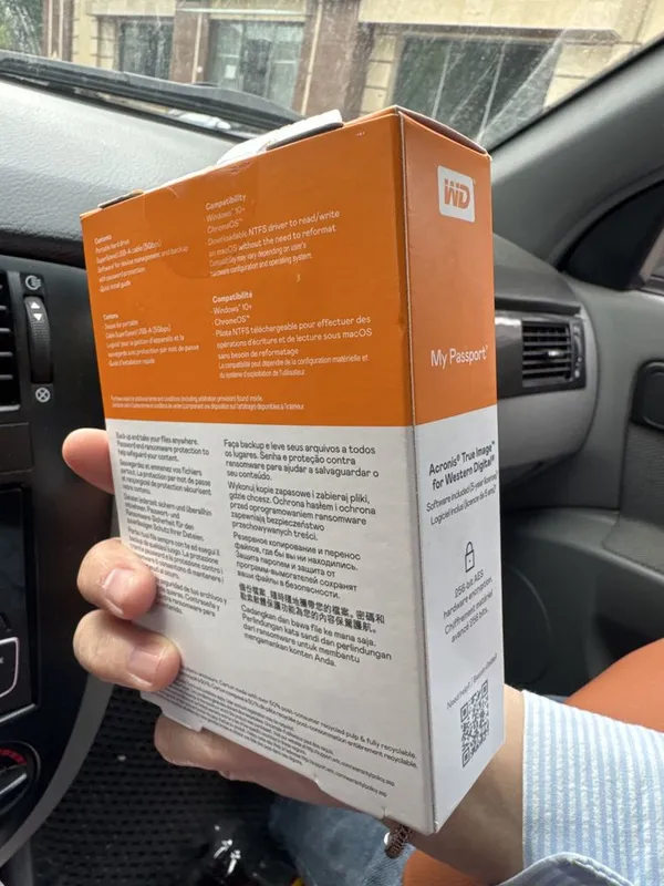 Продается новый WD 4TB My Passport — фото 1