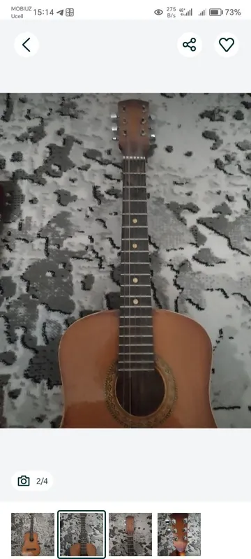 Gitara sotiladi chalishga tayyor arzon 600 ming — фото 1