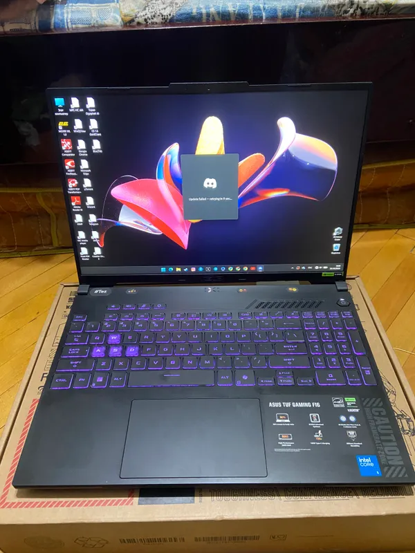ASUS TUF Gaming F16 RTX 4050 6GB, SSD 512GB 144 Гц 2