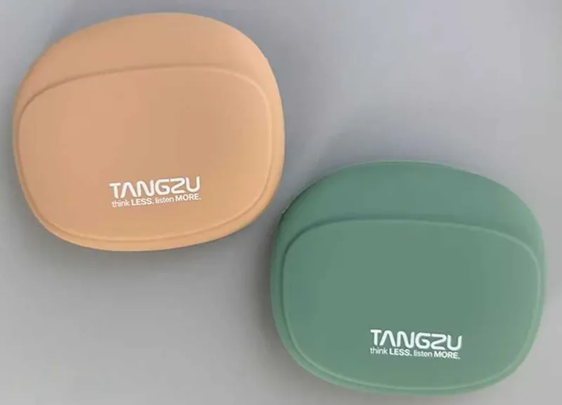 Новый магнитный силиконовый чехол для наушников Tangzu KZ, цв. зеленый